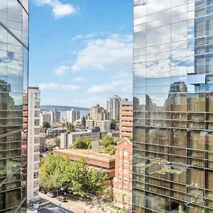 Apartment 2br With Breathtaking View In Downtown! Free Parking - 6 Sleep